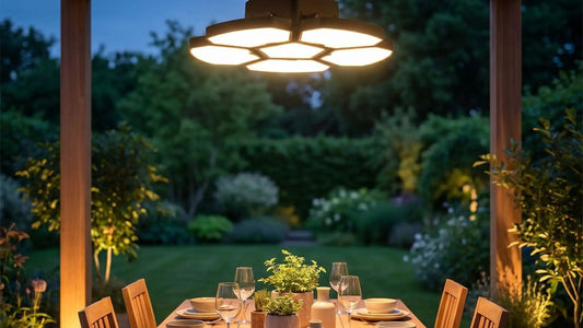 Comment sublimer sa terrasse avec une suspension solaire extérieur ?