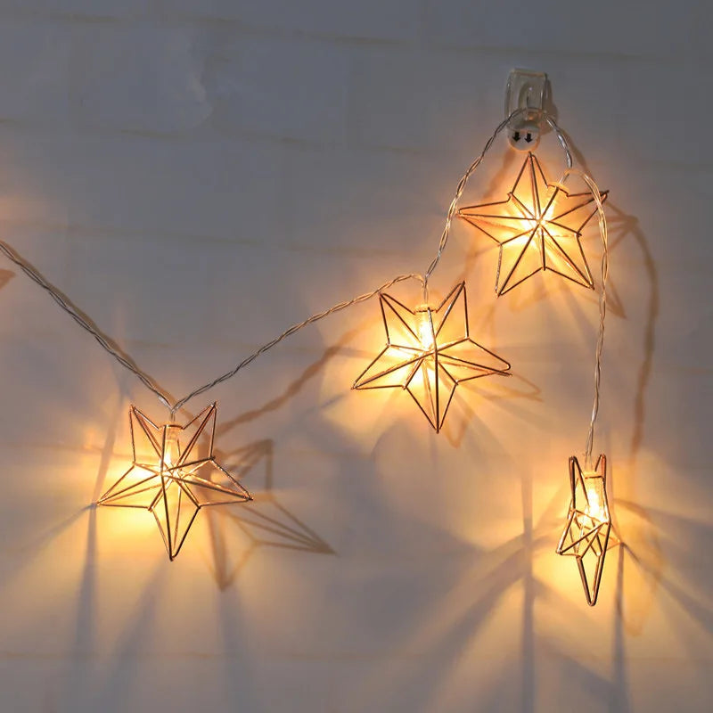 Guirlande lumineuse extérieur⎥Coeur 10