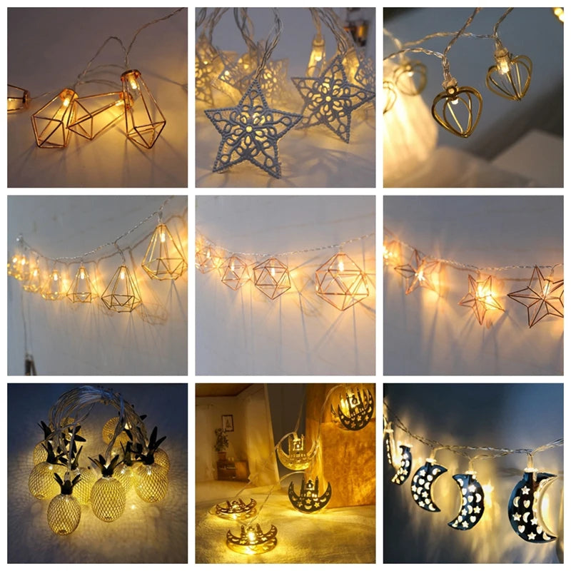 Guirlande lumineuse extérieur⎥Lanterne 6