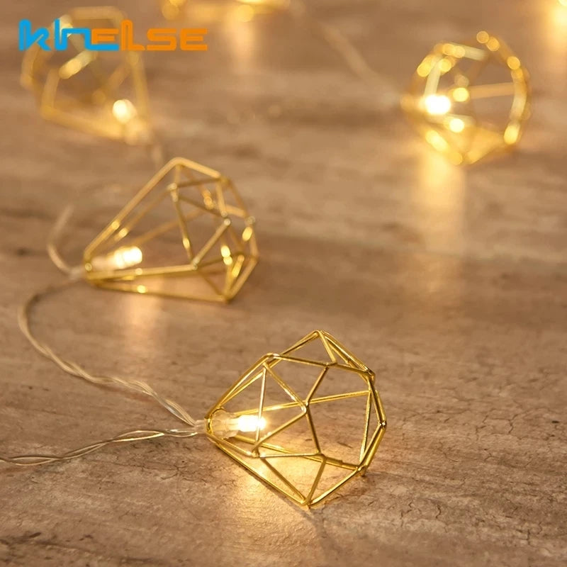 Guirlande lumineuse extérieur⎥Coeur 10