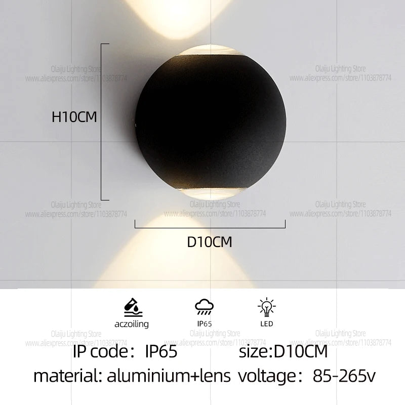 Applique murale exterieure | Modèle B