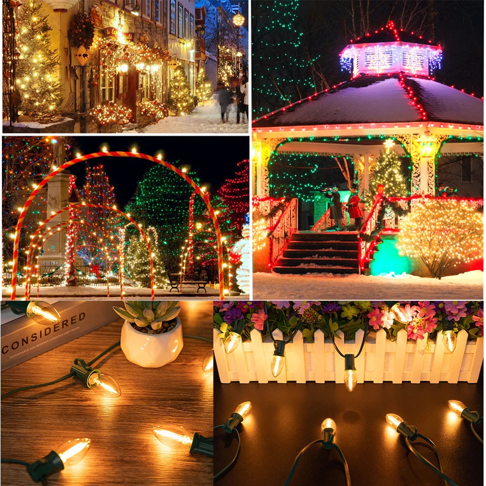 Guirlande lumineuse extérieur⎥Longue