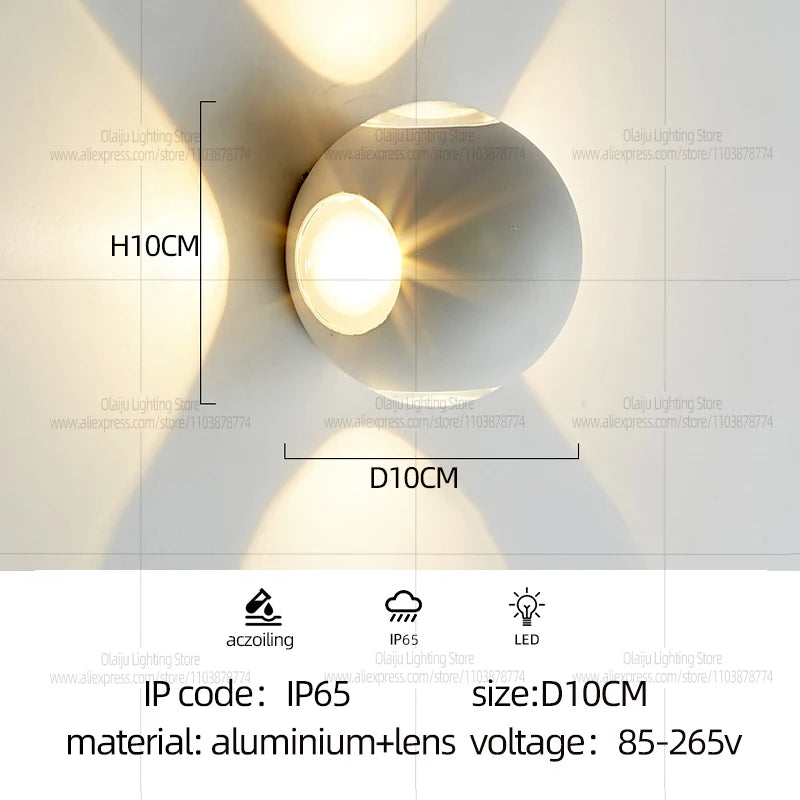 Applique murale exterieure | Modèle B