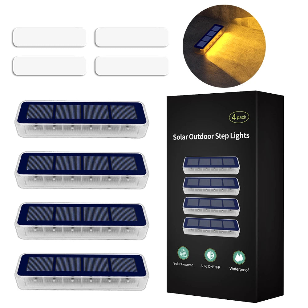 Eclairage exterieur escalier | rectangle