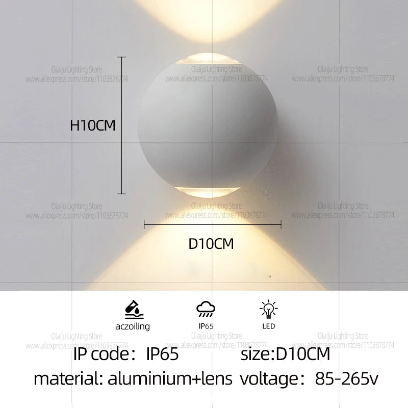 Applique murale exterieure | Modèle B