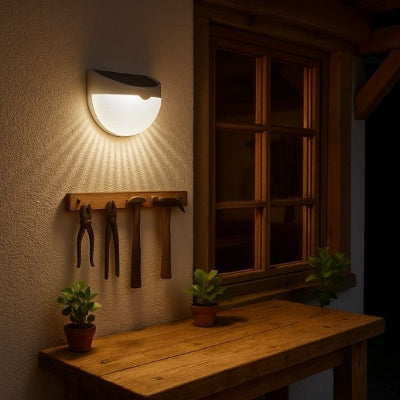 appllique exterieur solaire murale éclairant établi