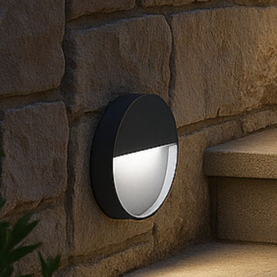 applique exterieure noire en aluminium  