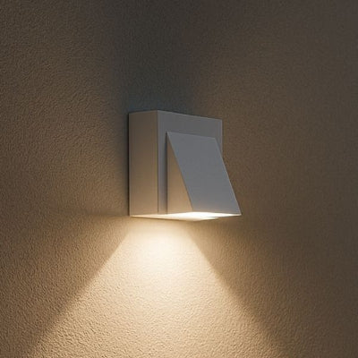 applique murale exterieure variante blanche