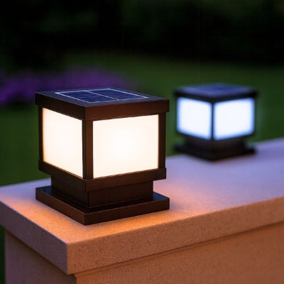 eclairage solaire exterieur à lumière blanc chaud pour ambiance cosy