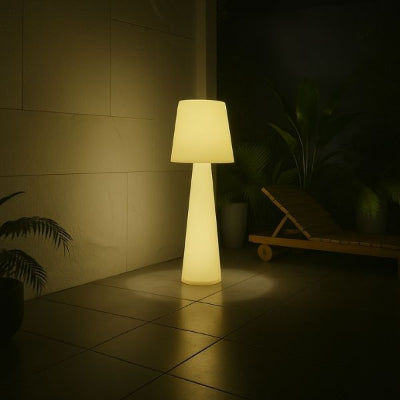 lampadaire exterieur branchement électrique sur terrasse