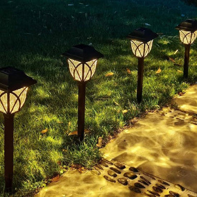 lampe exterieur solaire​ décoration pelouse tout temps