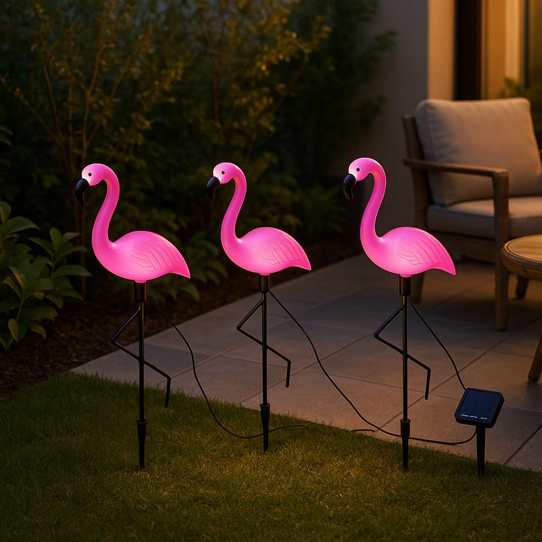 Lampes jardins solaires | Pinkparadise