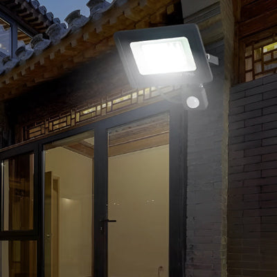 Projecteur led exterieur avec detecteur lumière automatique entrée maison